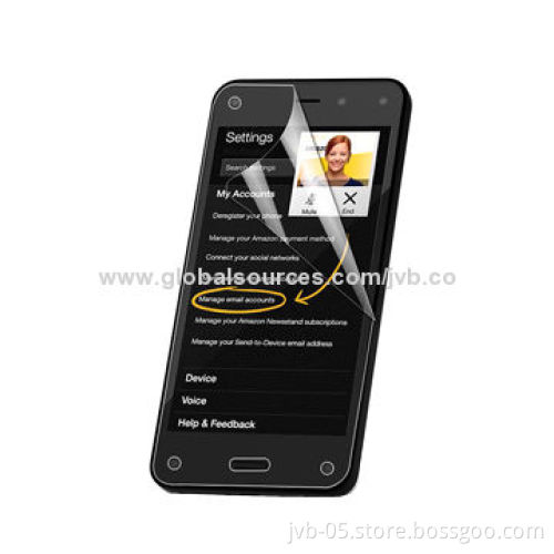 Clear screen protector for Amazon fire phone